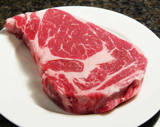Angus Ribeye Steaks 1 Pkg, 2 steaks per Pkg.