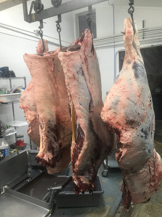 1/2 Bulk Beef Order Grass Fed/Grain Finished- DEPOSIT-2025